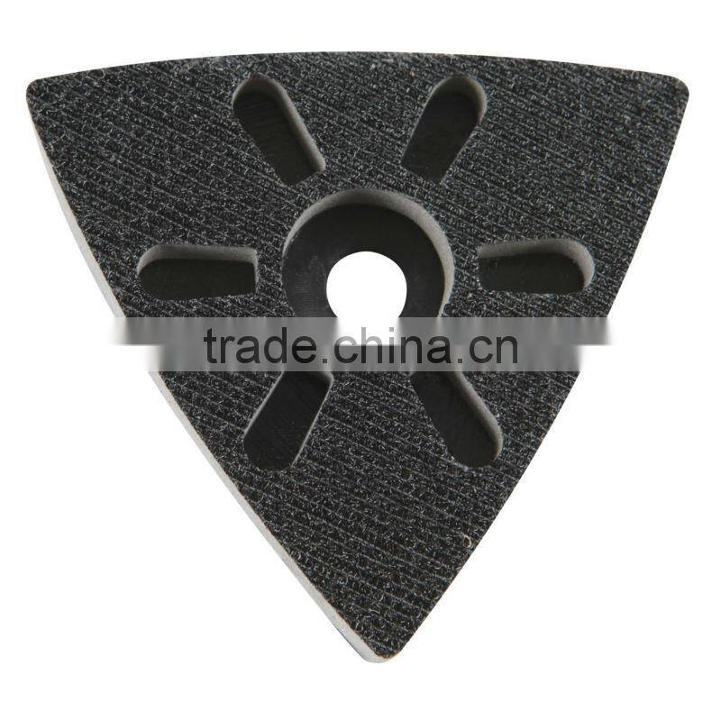Multi-Tool Triangle Sanding Pad angle grinder sanding pads sanding pad for concrete velcro sanding pad