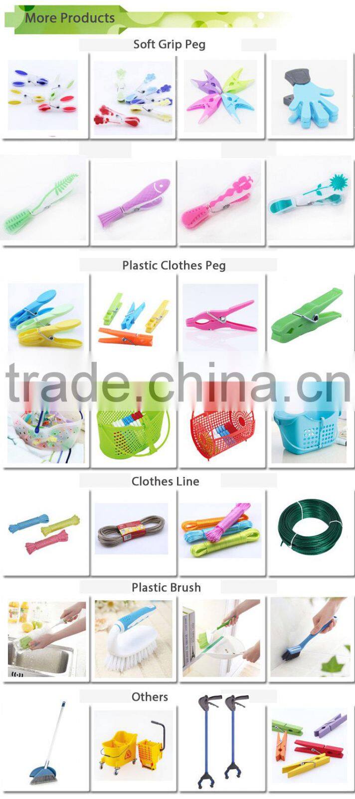 square dish brush with soft grip handle T8212