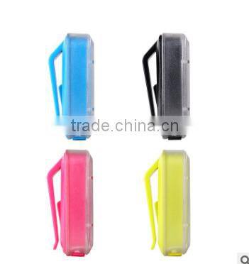 colorful usb rechargeable bicycle light led bike light bag light
