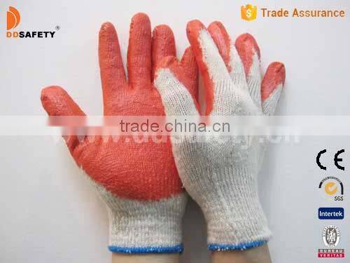 DDsafety Hot Sale 13 Gauge Knitted Latex Gloves With CE Working Gloves