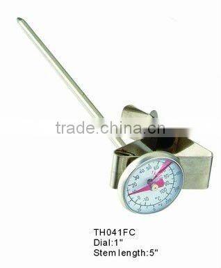 TH041 milk thermometer with metal clamp