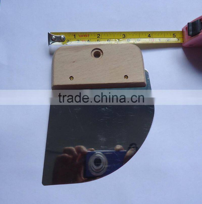 Customized heterogenic Stainless steel Round edge Scraper