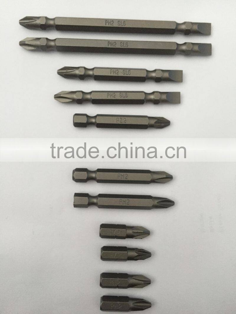 Wholesale price high quality various size ph2 s2 screwdriver bits with low moq