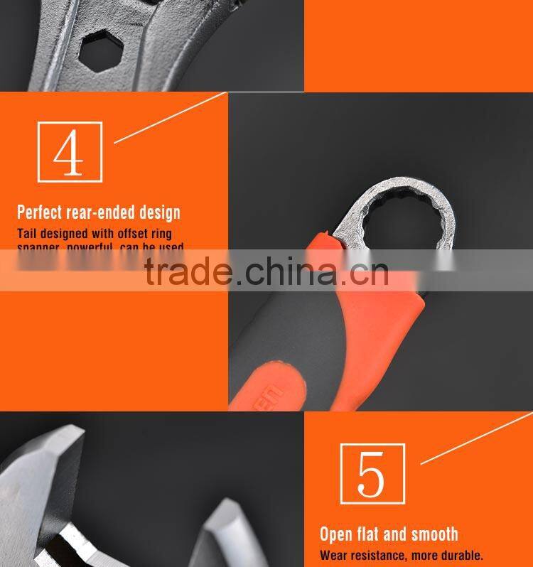 Professional adjustable wrench special wrenches furniture tools flexible adjustable wrench