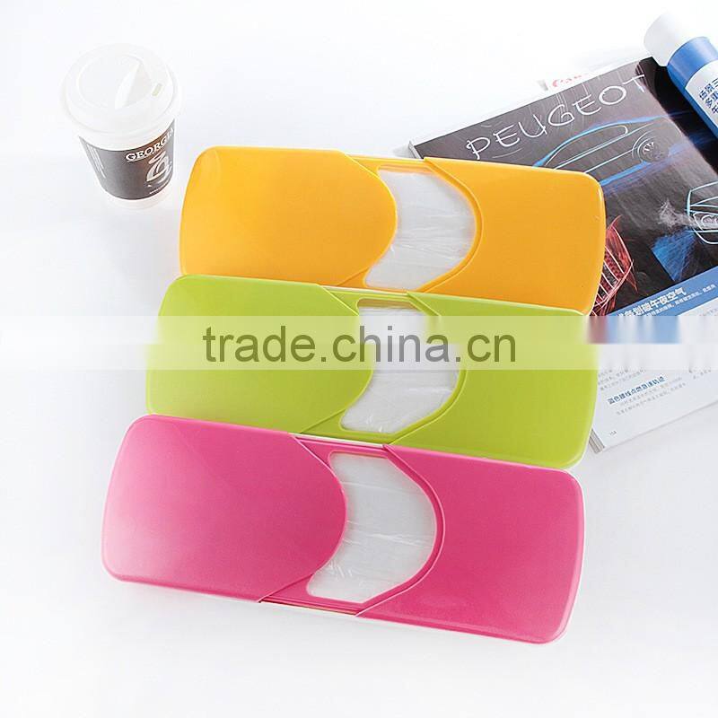 Paper napkin clip-plastic Car sun visor Tissue box