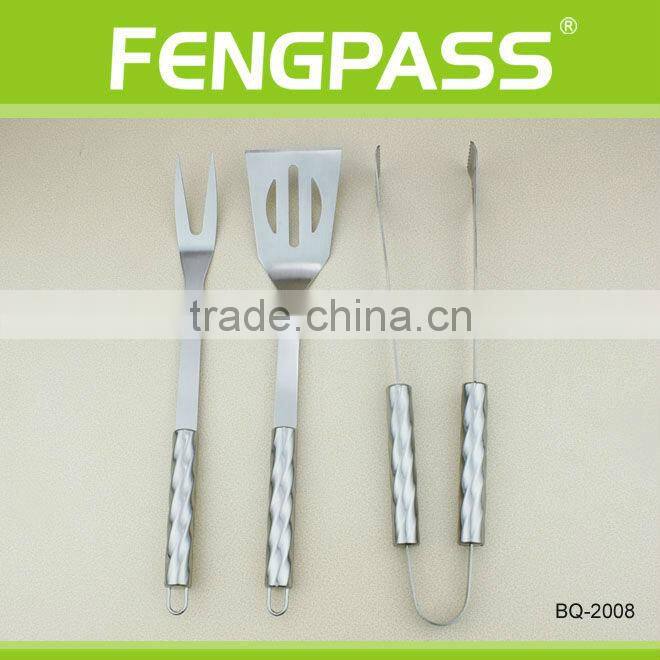 wooden handle bbq tool set(95-21-25)