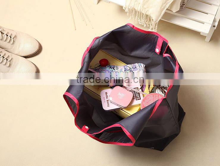 2015 Newest nylon bag China wholesale foldable hand bag