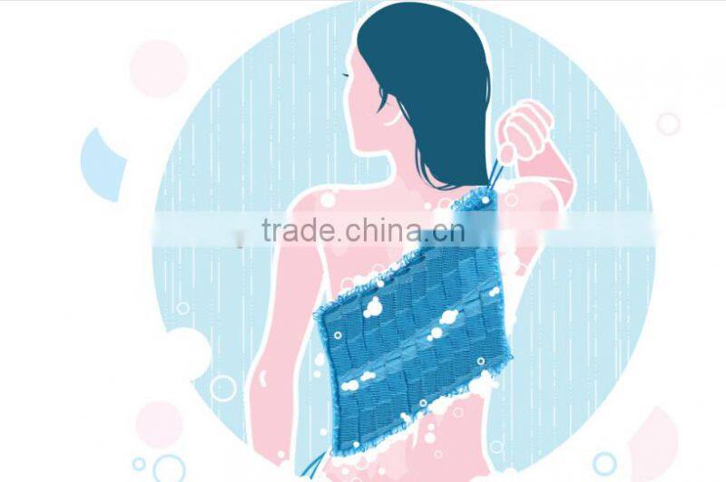 Convenient double-sided towel bath towel all-in-1 full body wash colth