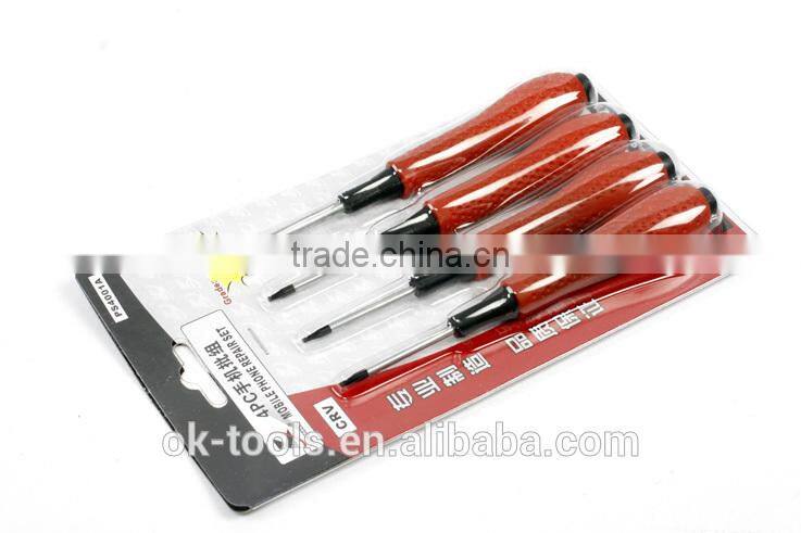 Ok-Tools Strawberry handle 4pcs Mobile phone repair set