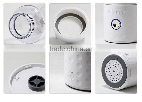 Vitamer Electric Portable Detachable USB Rechargeable Juicer Cup Automatic Blender Shaker BPA Free Water Bottle 500ml