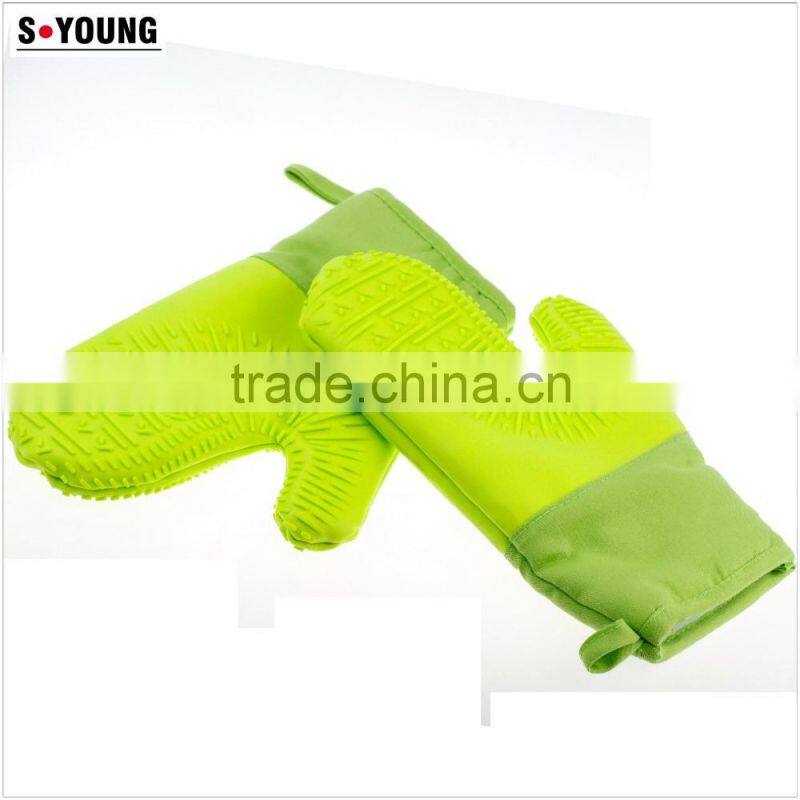 10121 Silicone Heat Resistant Grilling BBQ Gloves for Cooking, Baking