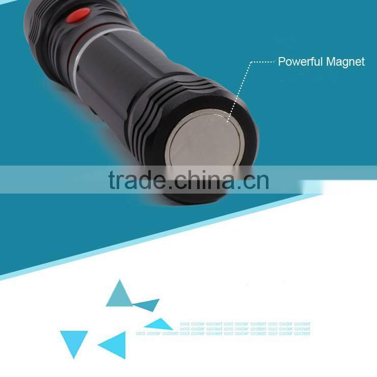 New Design Multifunction Led Flashlight,Extendable COB Work Light