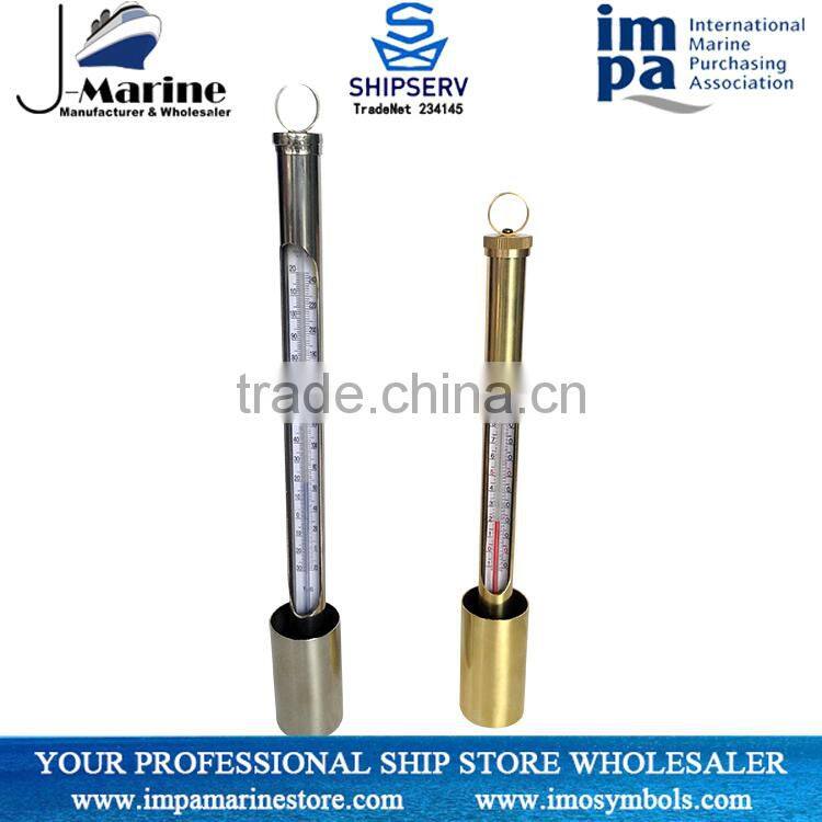 Brass Case marine Tank Thermometer With Sampler