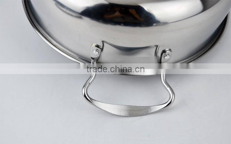 24-30cm 8 pcs Stainless steel stockpot and cooking pot