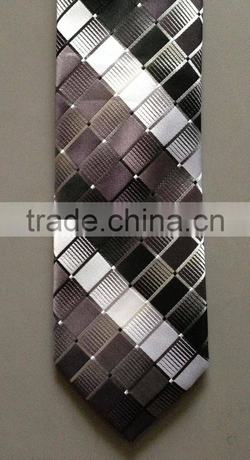 Customized exported jacquard silk ties men