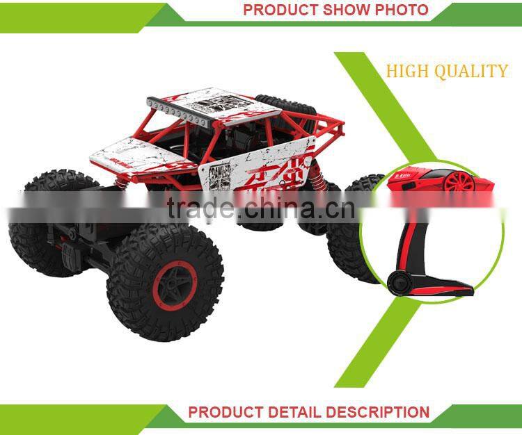 Latest 2.4GHz 1:18 scale remote control wall climbing car rc import cars