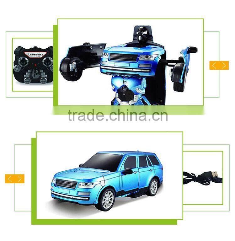2.4G remote control car transform toy rc robot