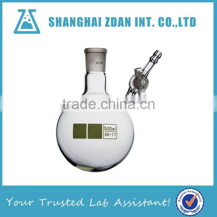 Lab Glassware Reaction Flask,Round Bottom,Heavy Wall