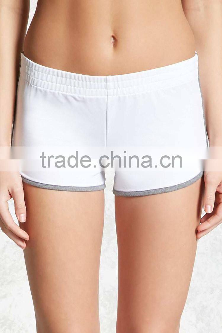 Women Mens Sweat Shorts Smocked Waist Heathered Knit Piping Active Dolphin Custom Shorts Hot Girls In Spandex Shorts Pics