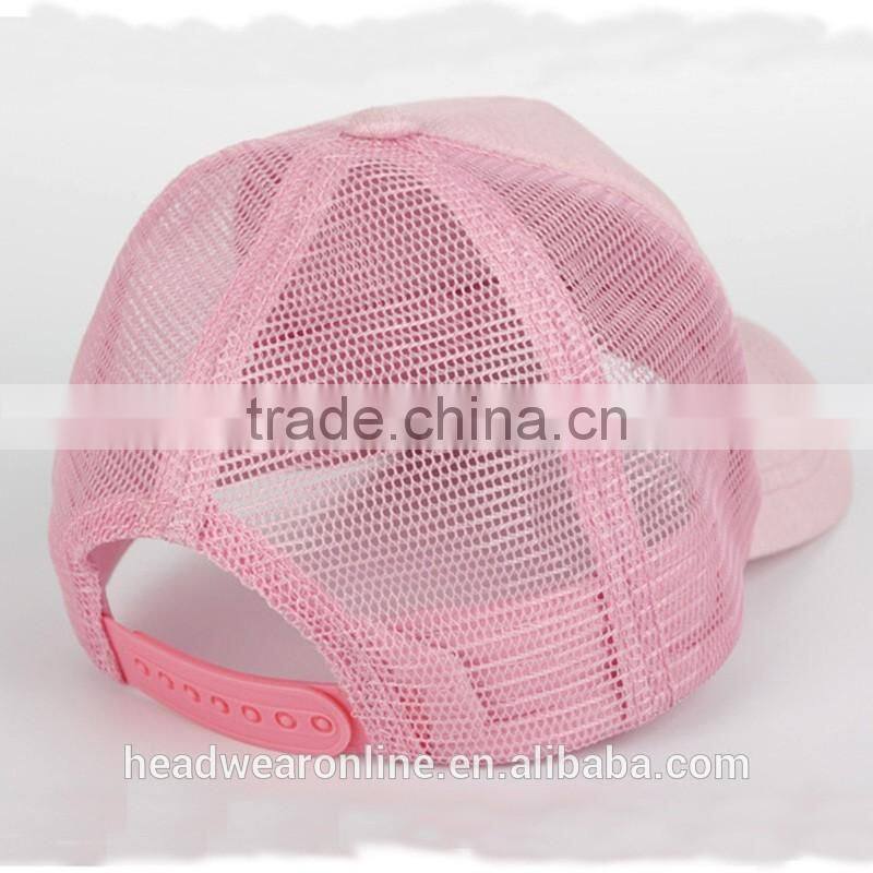 Mesh And Cotton Embroidery Patch Baseball Style Trucker Hats And Caps