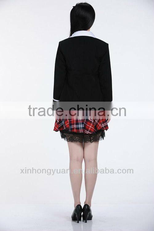 custom fashion high shcool uniforms designs for girls
