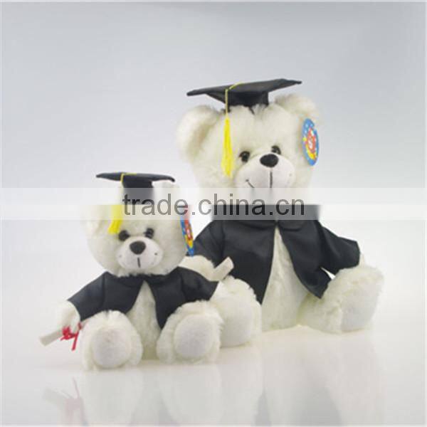 Blue cute mini stuffed plush car toy