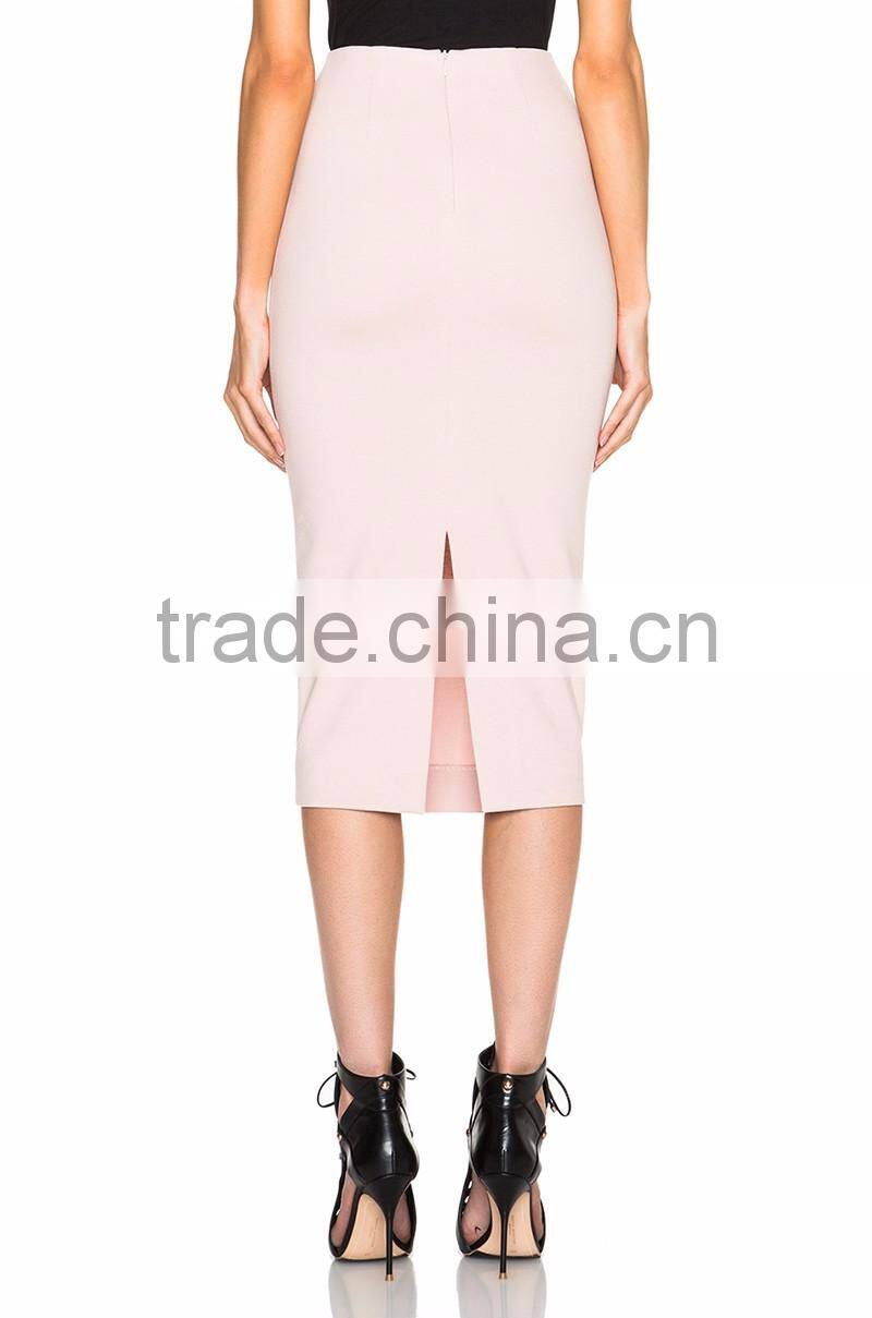 latest model fitted slit long pencil skirt for women