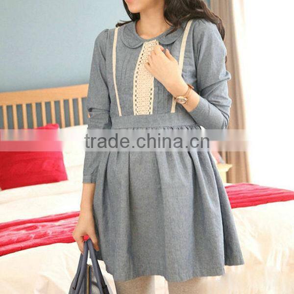 2014 new arrival Maternity summer dress pregnant dress maternity clothing