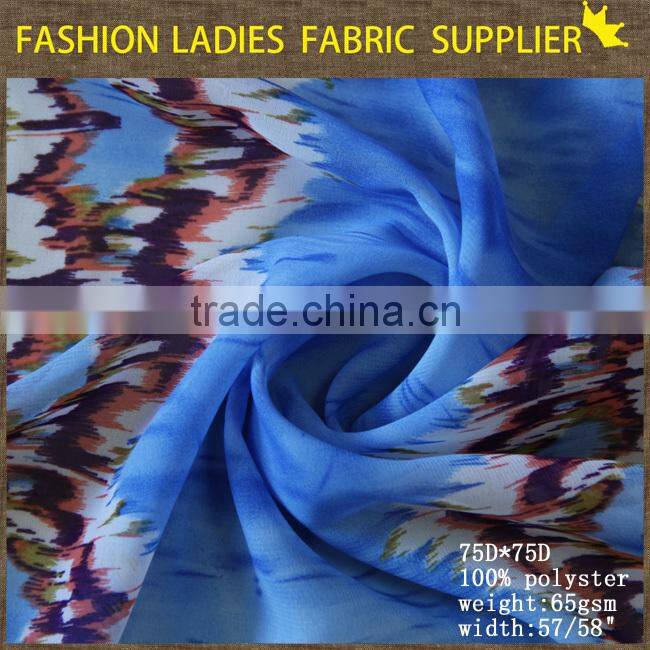 hot sales summer dot print fabric wholesale poly spadenx print fabric of shaoxing textile