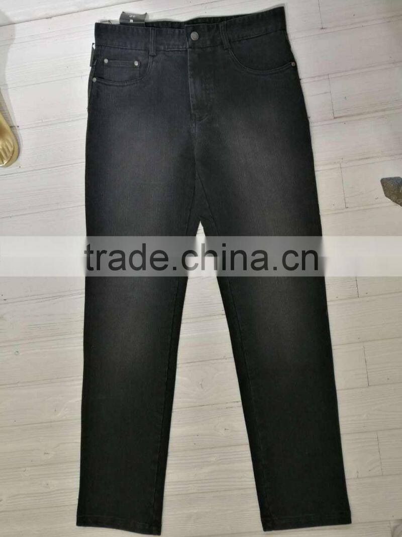 GZY Black Straight Men Denim Jeans Buyers In Bulk For South America Stock
