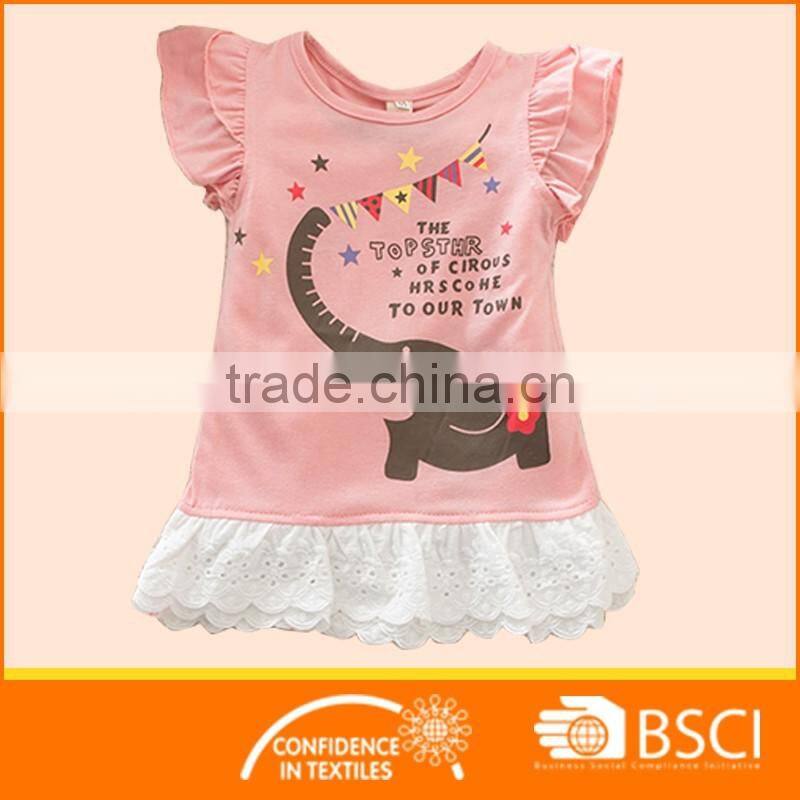 Toddler Dress OEKO TEX and BSCI Summer Mini Baby Dress