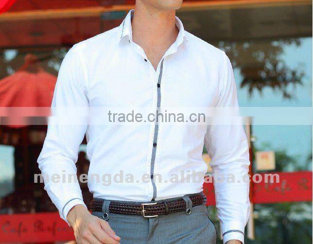 round collar stylish men shirt