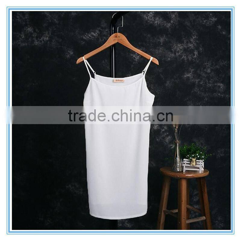 Elegant Ladies Fashion 2 Pieces Wholesale White Cotton Dress Pattern High Quality