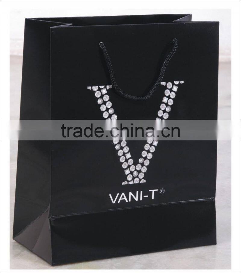 Indian paper shopping bags Imprint name & logo