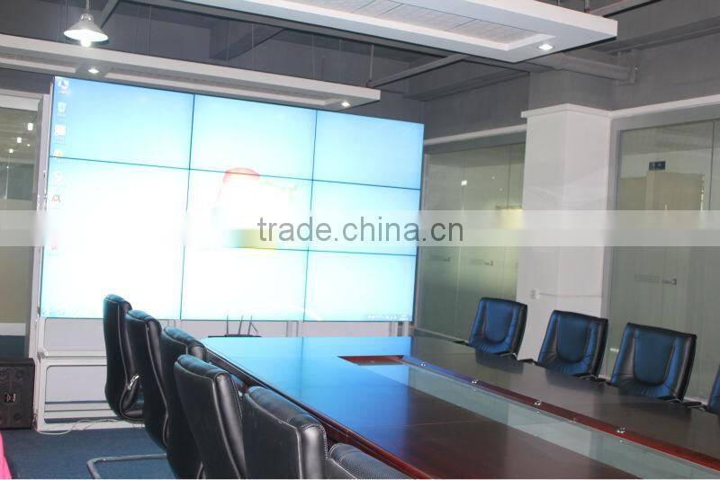 LED backlight 46inch 5.3mm Bezel DID LCD video wall display(HQ460-V,support touch and pc)