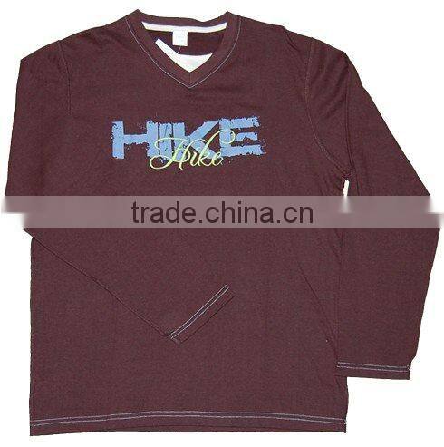 men's red custom t shirts printing