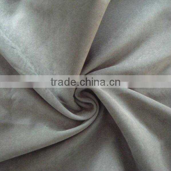 grey microfiber peach fabric china factory made