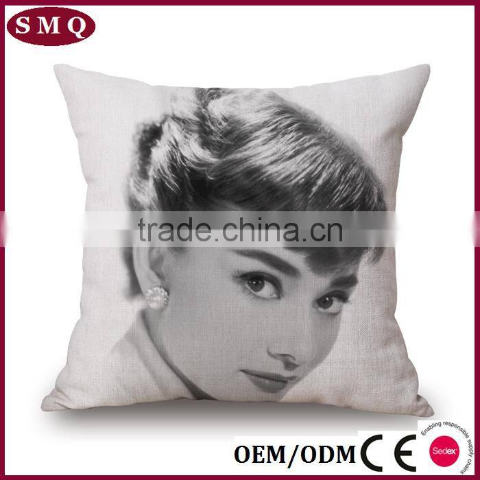 beauty character photo pillow covers wholesale