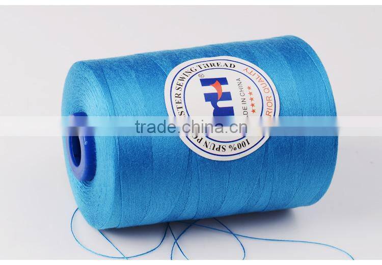 Poly cotton core spun sewing thread