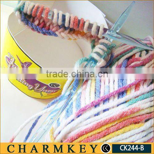 fancy knitting yarn blended yarn