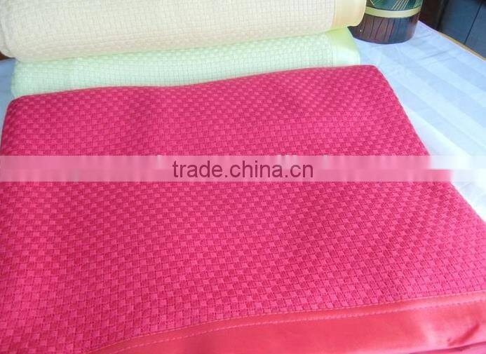 Bamboo Textile blanket Waffle Blanket Factory price Full size/Queen size/King size with logo