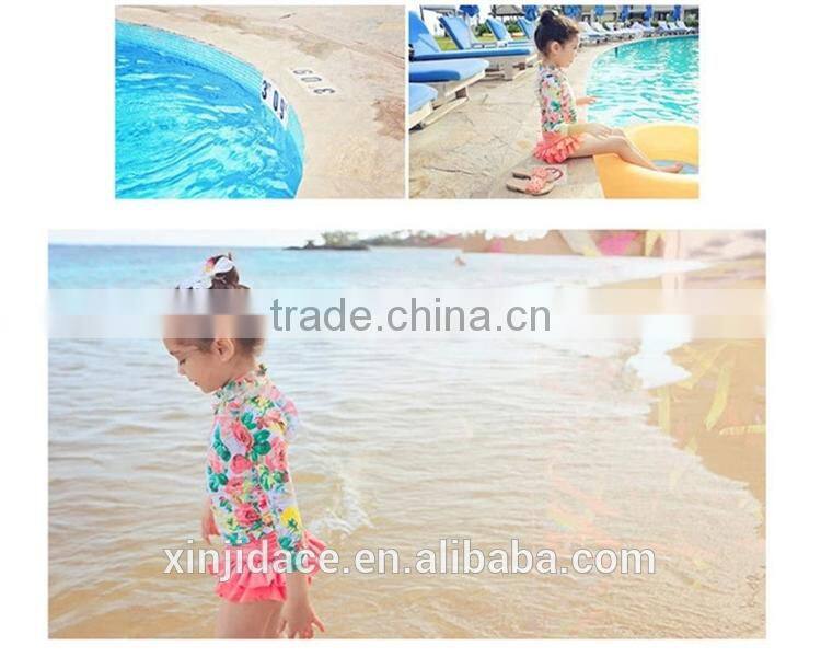 Wholesale High Quality Little Baby Swimsuit Girls Summer Child Swimwear 2pcs