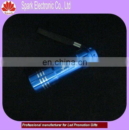 green led flashlight with 5 leds