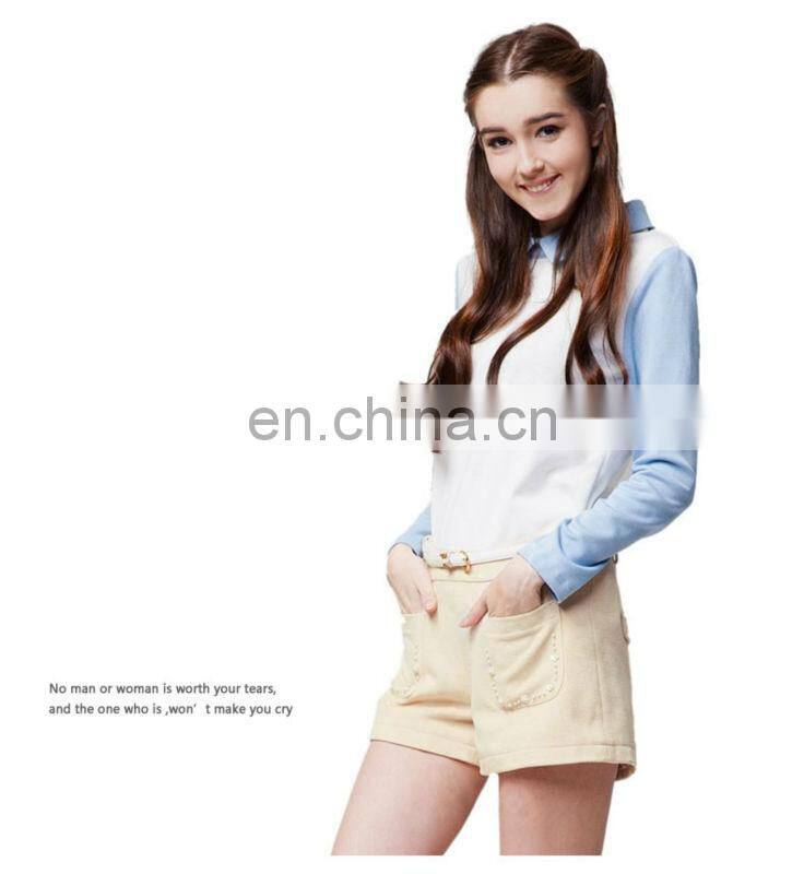 2014 latest fashion style autumn and winter ladies casual pants production line