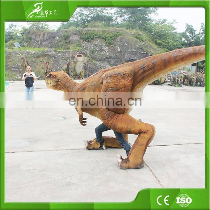 Amusement Park Realistic Dinosaur Costume For Sale