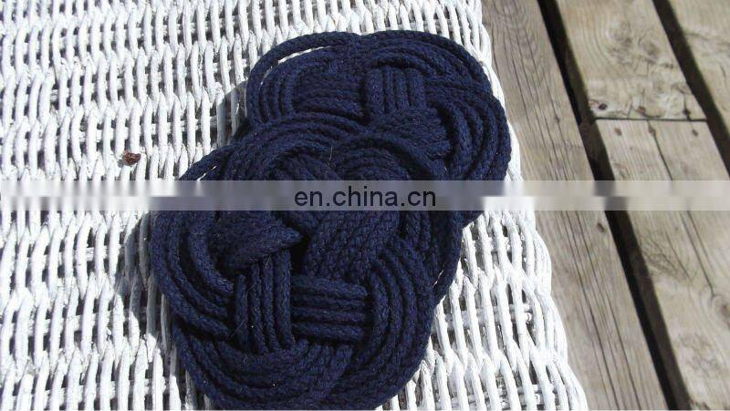 Nautical Rope Coaster hand-tied nautical rope coaster