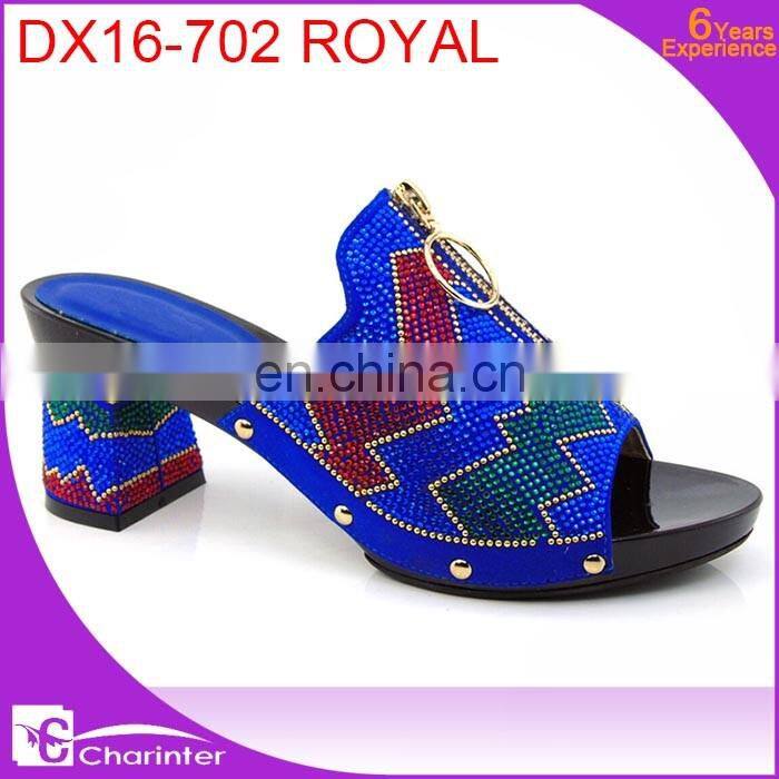 wholesale italian ladies shoes ladies high heel shoes ladies slipper with stones