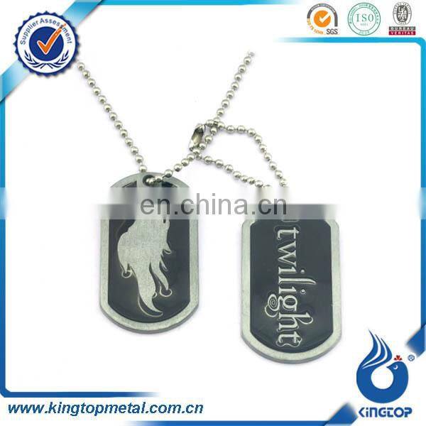 high quality blank dog tag,metal dog tag,custom military dog tags