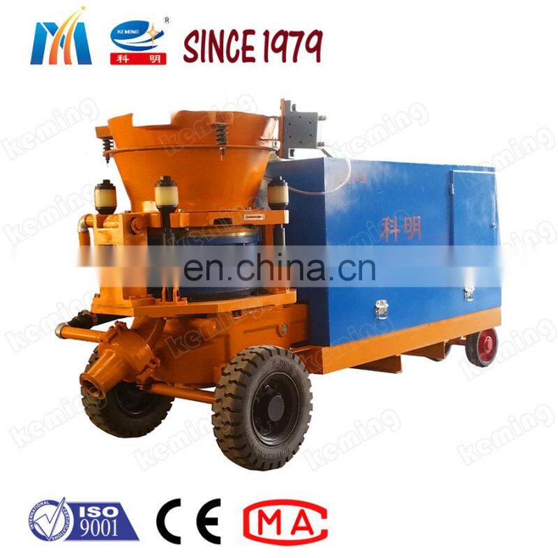 Small Shotcrete Project Dry Shotcrete Machine Diesel