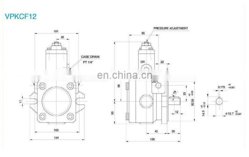 Taiwan KCL VPKC-F12A1/A2/A3/A4 variable vane Pump oil pump with good quality in Quanzhou